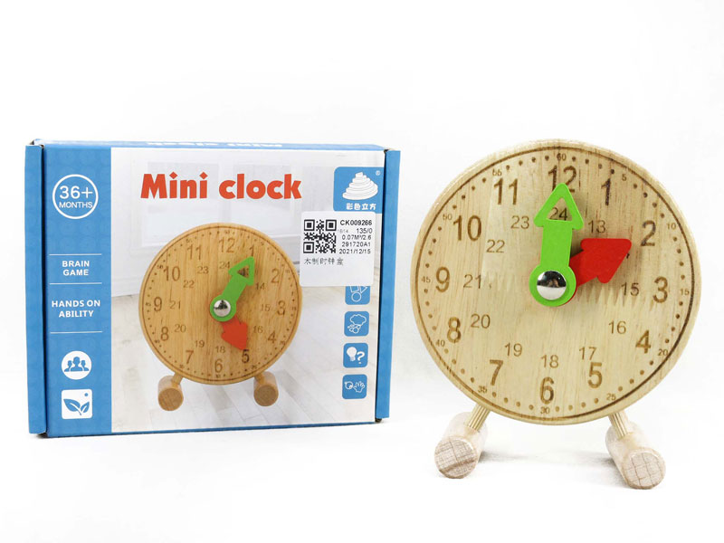 Wooden Clock toys