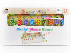 3in1 Wooden Digital Learning Board