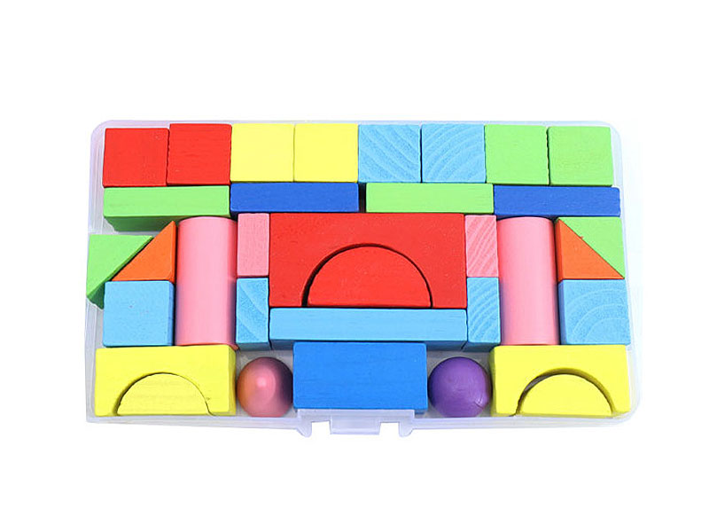 Wooden Blocks(34PCS) toys