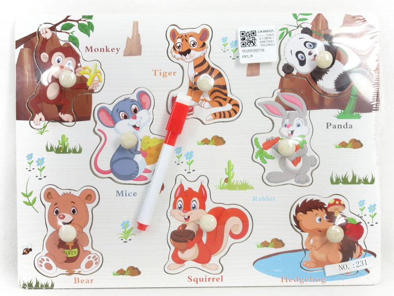 Wooden Puzzle Tablet toys