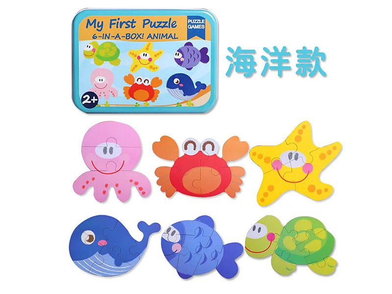 6in1 Wooden Puzzle toys