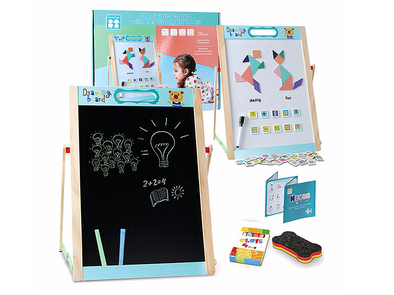 Wooden Multifunctional Magnetic Drawing Board toys