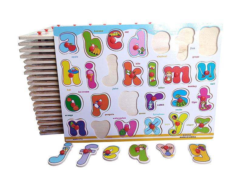 Wooden Letter Grab Board toys