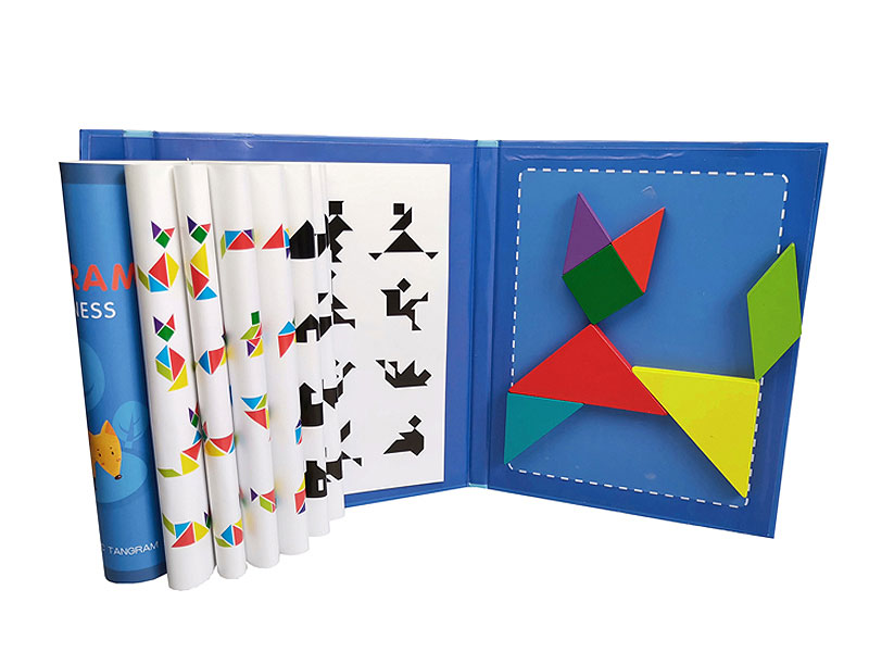 Wooden Magnetic Tangram toys