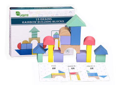 Wooden Assembled Building Blocks toys