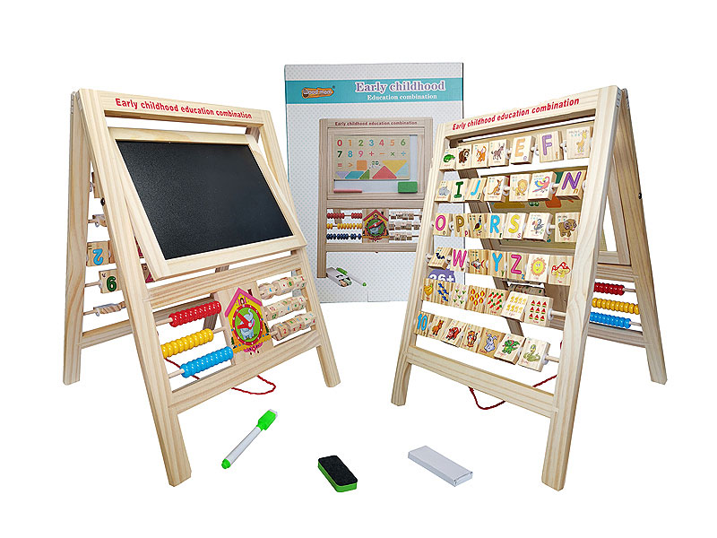 Wooden Multifunctional Learning Drawing Board toys