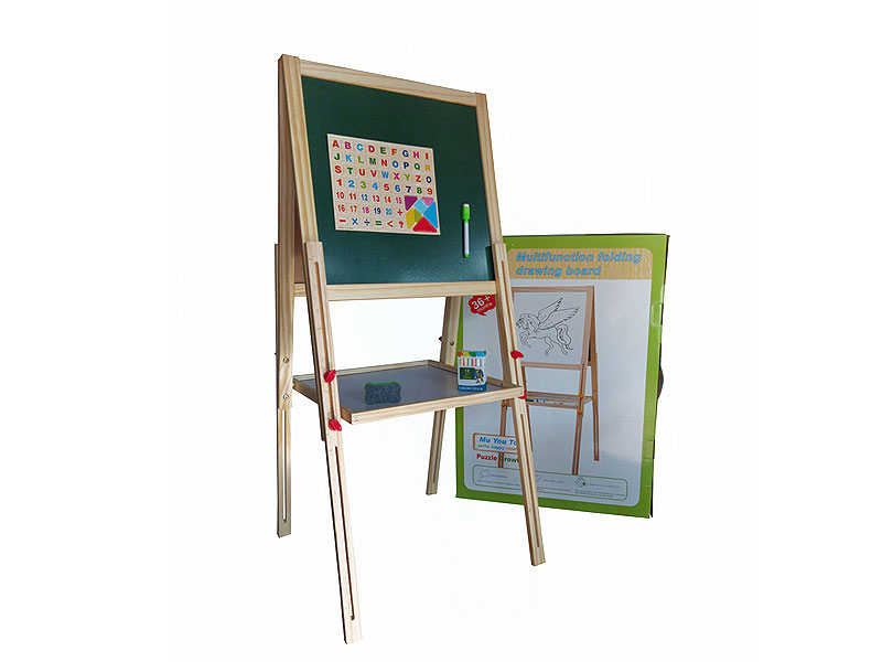 Wooden Multifunctional Lifting Drawing Board toys