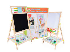 Wooden Double-sided Bead Counting Drawing Board