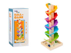 Wooden Leaf Ball Game