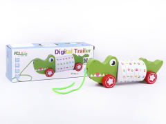 Wooden Early Education Learning Trailer