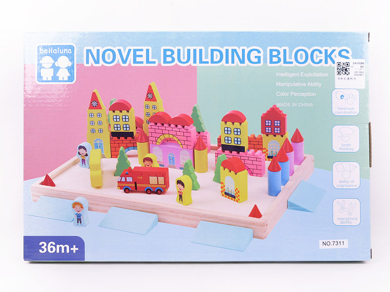 Wooden Creative Building Blocks toys