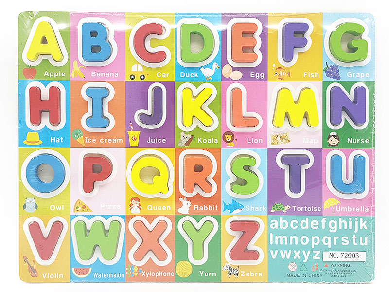 Wooden Letter Puzzle toys