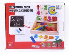 Wooden Blackboard Digital Box toys