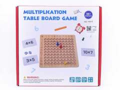 Wooden Multiplication Table Game