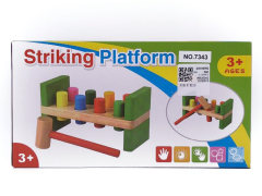 Wooden Striking Platform toys