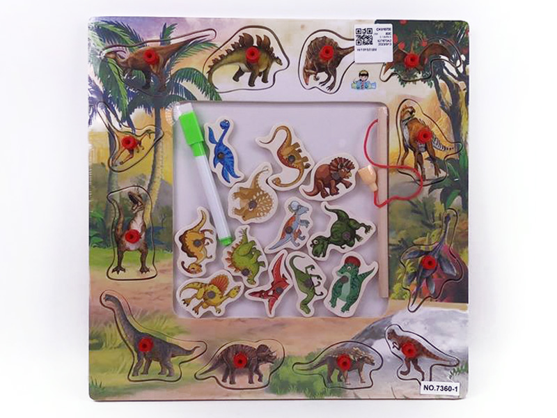Wooden Fishing Drawing Board toys