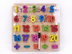 Wooden Puzzle & Drawing Board toys