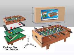 4in1 Wooden Snooker Pool