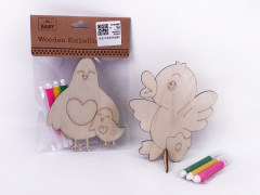 Painted Wooden Animals(6S) toys