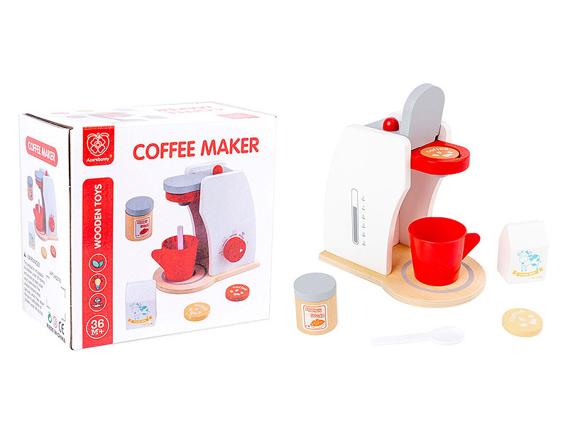 Wooden Coffee Machine toys