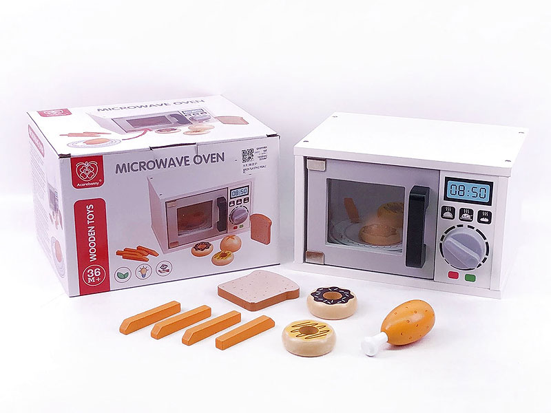 Wooden Microwave Oven toys