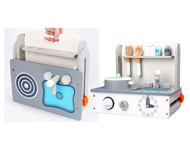 Wooden Portable Kitchen toys