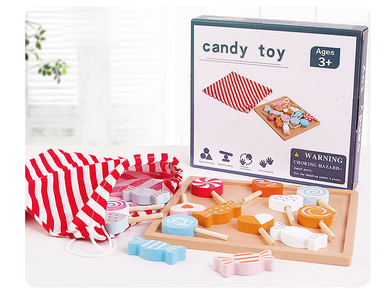 Wooden Candy Set toys