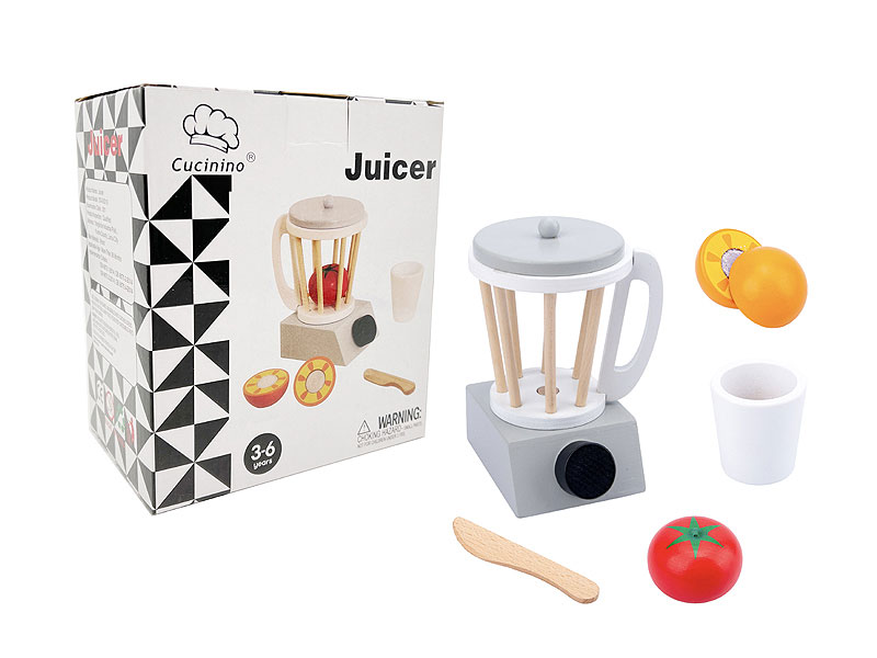 Wooden juicer toys