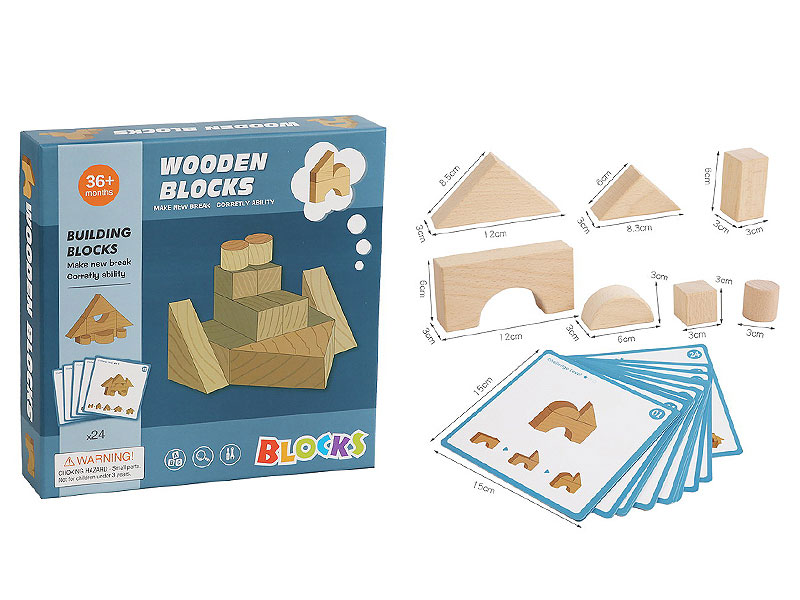 Wooden Blocks(11pcs) toys