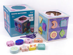 Wooden Shape Matching toys