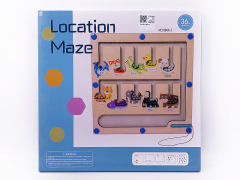 Wooden Location Maze toys