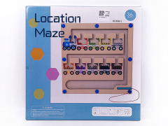 Wooden Location Maze toys