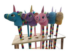 Wooden Unicorn Stick toys