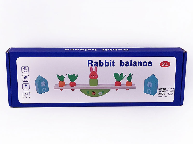 Wooden Rabbit Balance toys