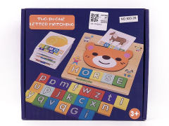 Wooden Letter Matching toys