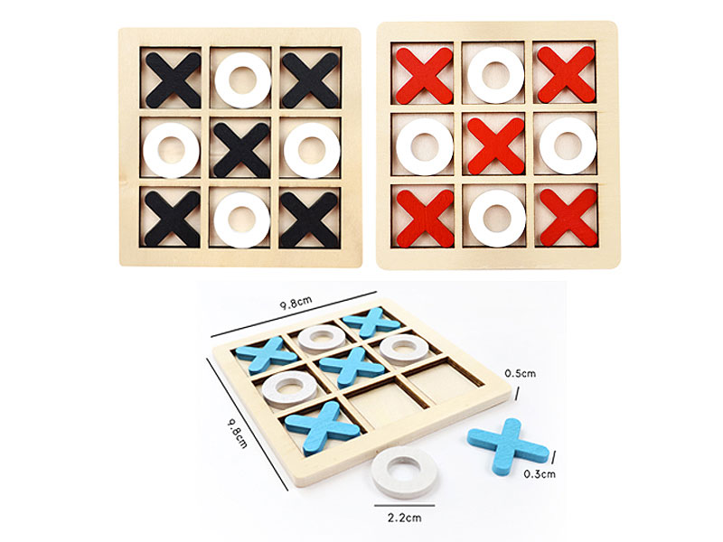 Wooden XO Chess(4C) toys