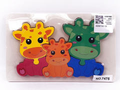 Wooden Puzzle(12S) toys