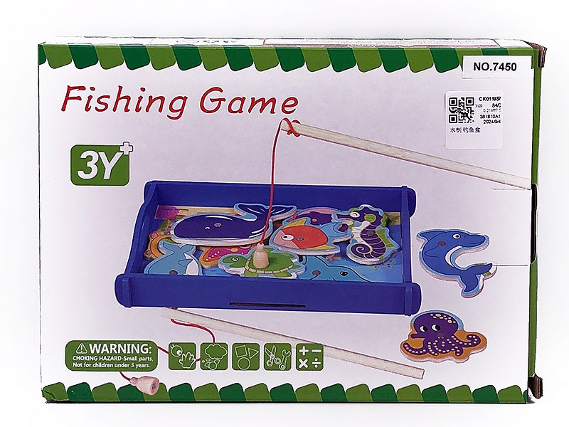 Wooden Fishing Game toys