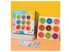 Wooden Pairing Donuts toys