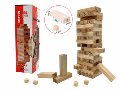 Wooden Blocks(54pcs) toys