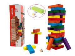 Wooden Intellect Magic Block(54pcs) toys