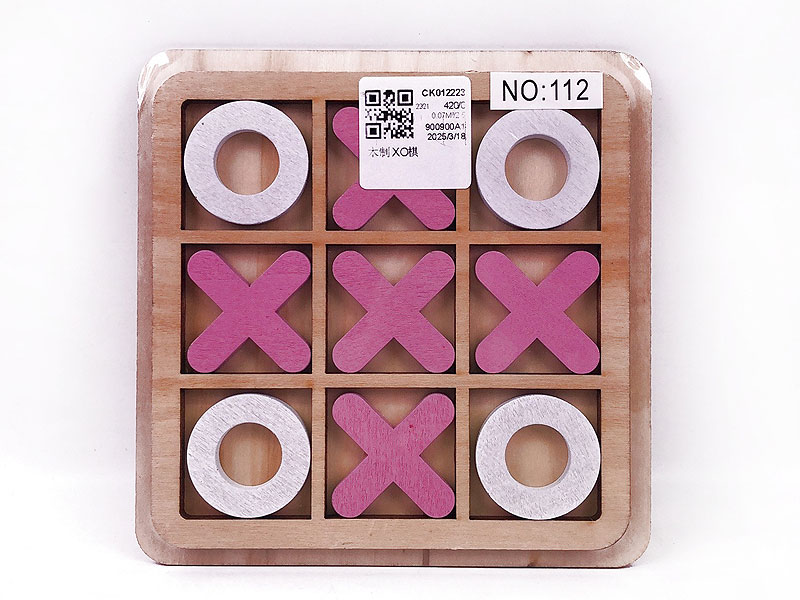 Wooden XO Chess toys