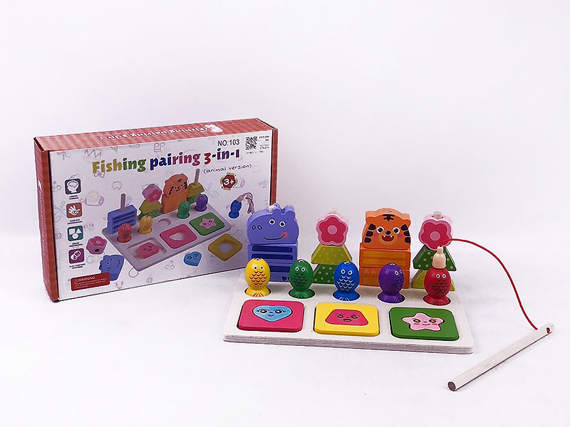 Fishing Pairing 3-in-1(Animal Version) toys