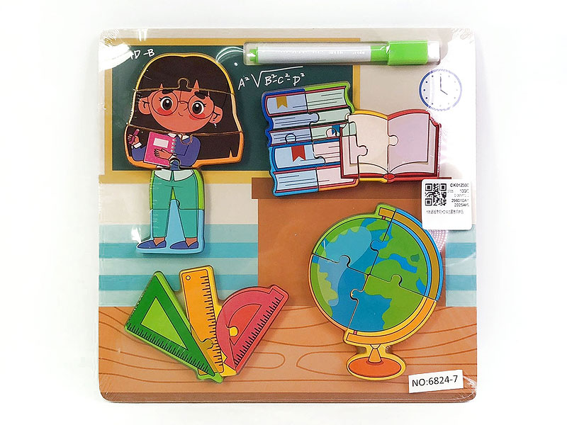 Wooden Black Board & Puzzle toys
