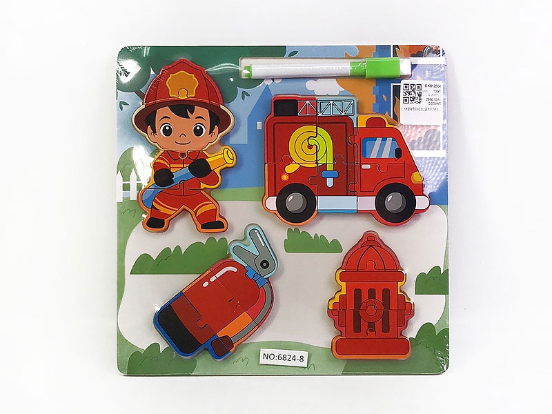 Wooden Black Board & Puzzle toys