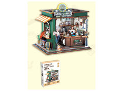 Wooden Coffee Shop Puzzle toys