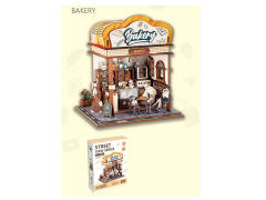Wooden Bakery Puzzle toys