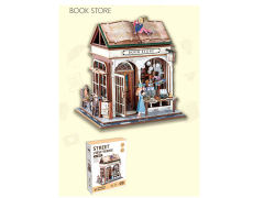 Wooden Book Store Puzzle toys