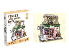 Wooden Flower Shop Puzzle toys