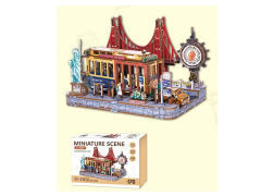 Wooden Dangdang Car Puzzle toys